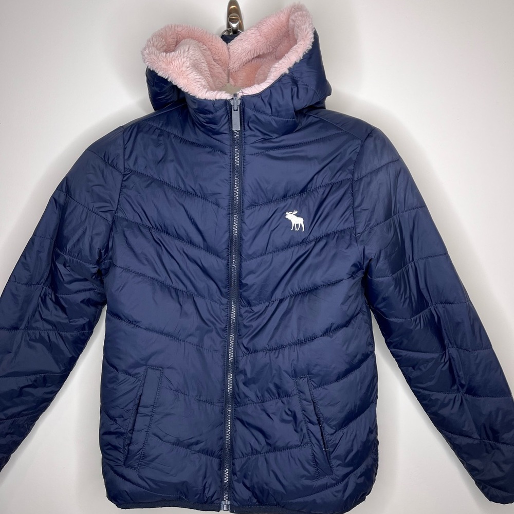 Reversible Abercrombie and Fitch girl’s coat.